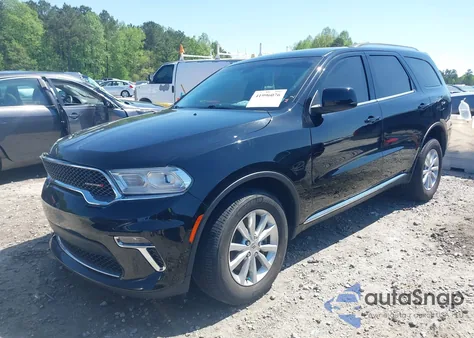 2021 Dodge Durango Sxt Plus Awd from USA, damaged, VIN 1C4RDJAG9MC837525